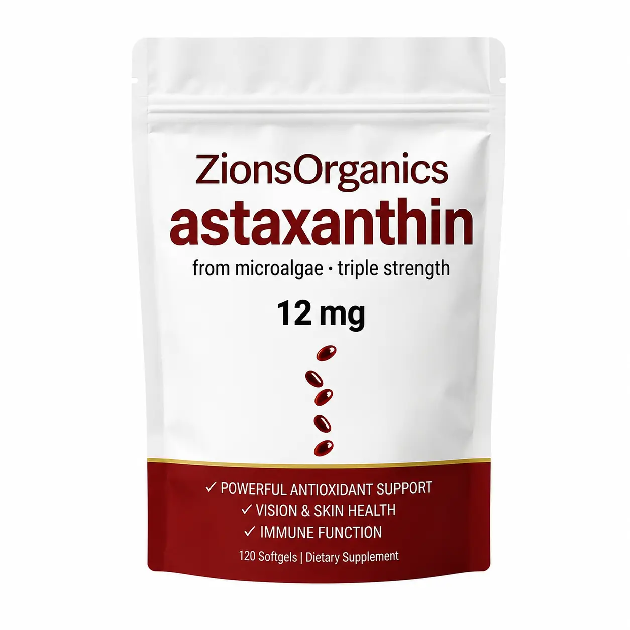 Zions Organics Astaxanthin